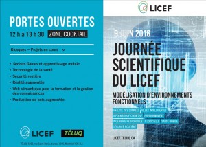 Journée scientifique du LICEF 2016