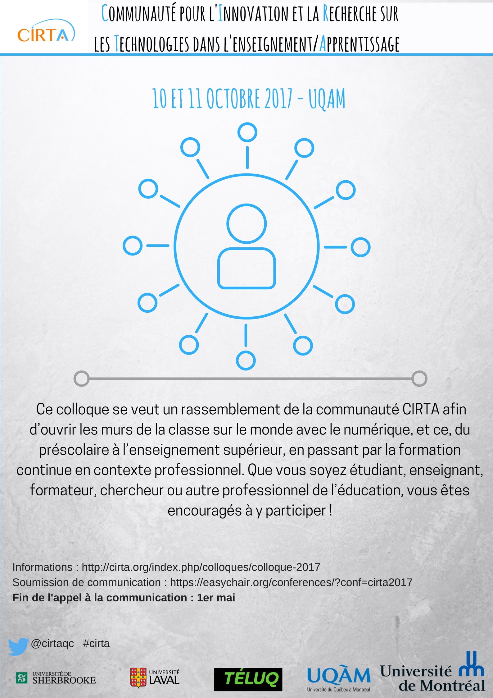 Affiche colloque CIRTA 2017